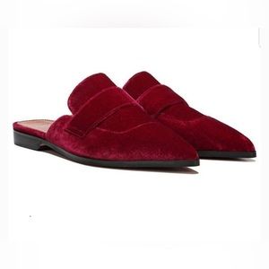SARTO by Franco Sarto Palmer Mule in Red Velvet